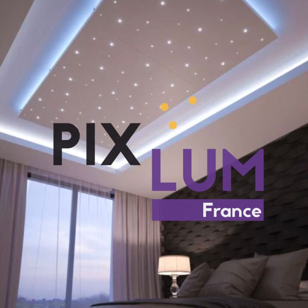 Pixlum-eclairage-plafond-étoilé