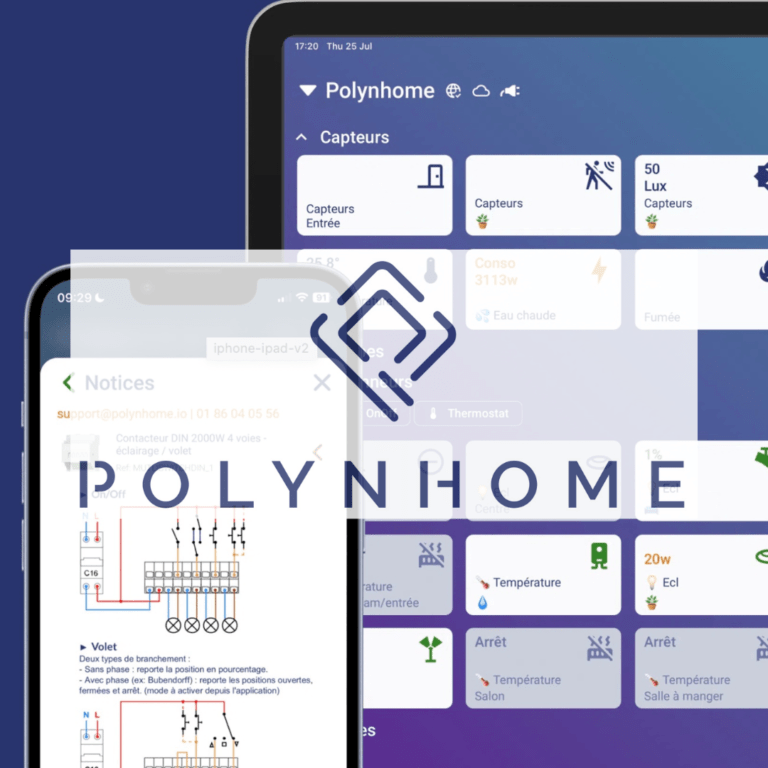 polynhome-courant-faible-espaces-connectés